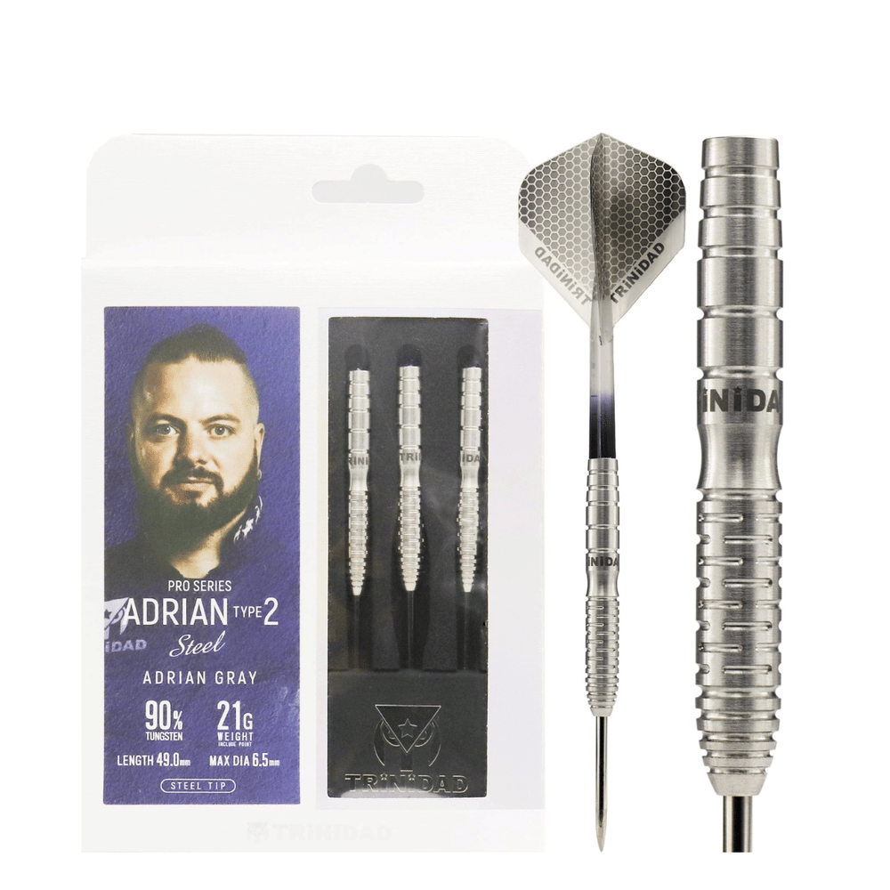 ลูกดอกปาเป้า TRINIDAD ADRIAN 2 STEEL DARTS 21G